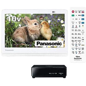 Panasonic 10V Портативный ЖК-телевизор Private Vierra Водонепроницаемый тип белого UN-10E9-W