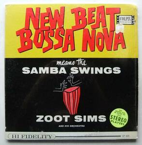 ◆ ZOOT SIMS / New Beat Bossa Nova ◆ Colpix CP 435 (gold:dg) ◆ Y