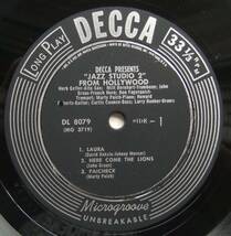 ◆ HERB GELLER - JOHN GRAAS / Jazz Studio 2 ◆ Decca DL 8079 (black:dg) ◆_画像3