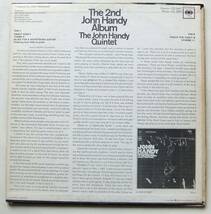 ◆ JOHN HANDY Quintet / The 2nd John Handy Album ◆ Columbia CL 2567 (2eye:1A) ◆ S_画像2