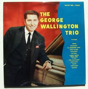 ◆ GEORGE WALLINGTON Trio ◆ Savoy MG 12081 (maroon:RVG) ◆