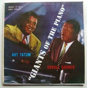 ◆ ART TATUM - ERROLL GARNER / Giants of The Piano ◆ Roost LP 2213 (blue) ◆
