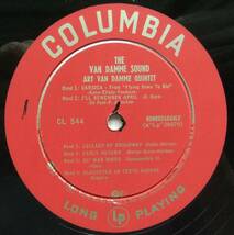 ◆ ART VAN DAMME Quintet / The Van Damme Sound ◆ Columbia CL 544 (red:dg) ◆_画像3