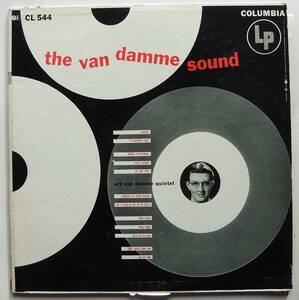 ◆ ART VAN DAMME Quintet / The Van Damme Sound ◆ Columbia CL 544 (red:dg) ◆