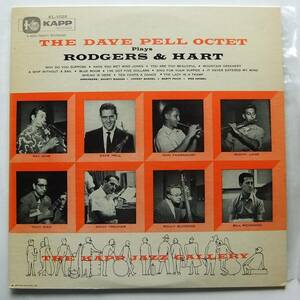 ◆ DAVE PELL Octet Plays Rodgers & Hart ◆ Kapp KL-1025 (dg) ◆ S