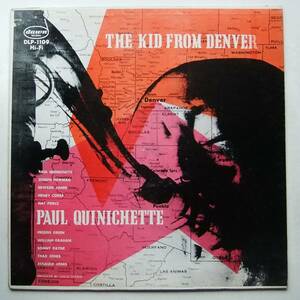 ◆ PAUL QUINICHETTE / The Kid From Denver ◆ Dawn DLP-1109 (black:dg) ◆ Y