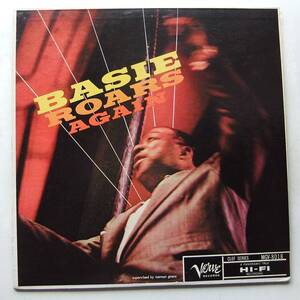 ◆ COUNT BASIE / Basie Roars Again ◆ Verve MGV-8018 (yellow:trumpet:dg) ◆ R