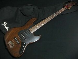 Fender Japan JB62-WAL アッシュ Ashボディ Jazz Bass ジャズベース ジャズベ ウォルナット カラー ブラウン 茶色