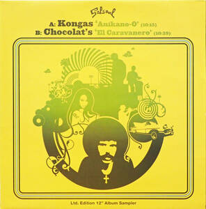 ほぼ新品 Joe Claussellフェイバリット トライバル・ディスコ ★Anikano-O／El Caravanero - Kongas／Chocolat's★ Garage SALSA12 037