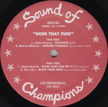 ほぼ新品 ブレイク・ビーツ好盤 ★Hush That Fuss★ James Brown, The J.B.'s, Marva Whitney HipHop～DnBサンプリング・ソース SOC103_画像1