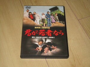 DVD【君が若者なら】深作欣二/石立鉄男　前田吟　河原崎長一郎　林秀樹　峰岸隆之介　寺田路恵　大地喜和子　藤田弓子 小川真由美