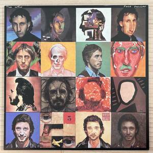 【US盤/Vinyl/12''/両面STERLING刻印/Warner Bros. Records/HS 3516/81年盤/with Poster,Inner】The Who / Face Dances ..... //Pop Rock//