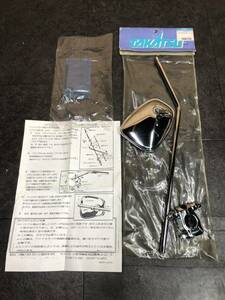 新品 未使用 TAKATSU タカツ ロングステーミラー クランプタイプ メッキ 角 ワイド ナポロッキー HAWK GT ナポレオン 55