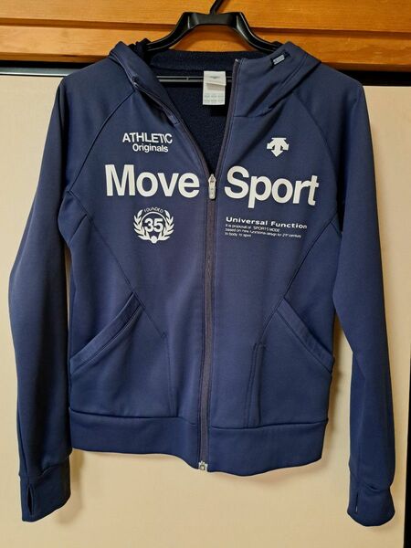 デサント MOVE SPORT ジップパーカー　レディース　M