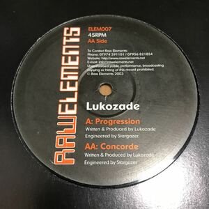 【ハピコア】Lukozade / Progression - Raw Elements . UK Hardcore . Happy Hardcore ハッピーハードコア