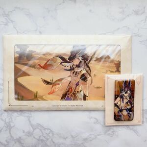 【 中国限定グッズ miHoYo 公式正規品 】 原神 Genshin Impact セノ 色紙 + 新作グッズ 盛典と慧業 缶バッジ