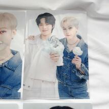 KPOP Stray Kids スキズ Family Mart コラボ限定品 グッズ クリアファイル BangChan Leeknow Changbin Hyunjin HAN Felix Seungmin I.N ③_画像2