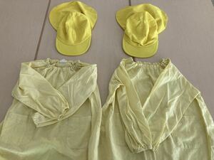  smock color hat kindergarten child care .120 yellow ..
