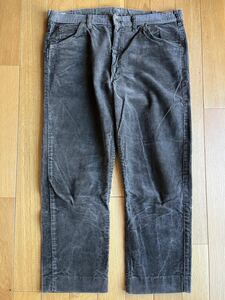 60s ビンテージ Lee LETTERMANS CORDS コーデュロイパンツ(リー リーバイス 519 20s 30s 40s 50s 70s 80s 90s BIGE XX 501 502 503 517 606