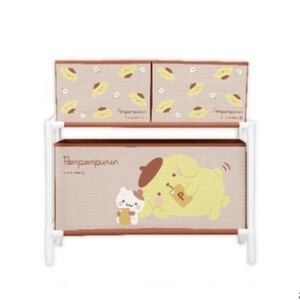  Sanrio character z......3 box attaching storage case < Pom Pom Purin >