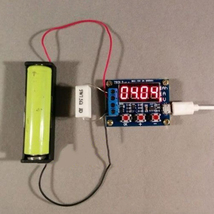 電池容量試験機 外部負荷放電タイプモジュール　ZB2L3＋負荷抵抗2本＋18650電池ケース　3点セット 1.2-12V 簡易日本語説明書付き　即納_画像6