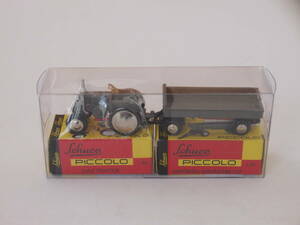 Schuco Piccolo 1/90 Lanz Tractor mit Anhanger Art.Nr.05281