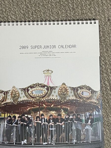 Super Junior カレンダー2009年 卓上