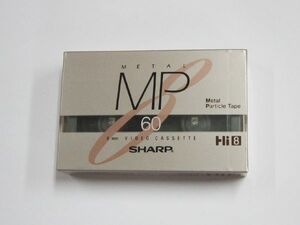 Sharp P6-60HMP HI8 videotape 60 minute sharp METAL MP liquid crystal view cam Handycam 8mm video camera 