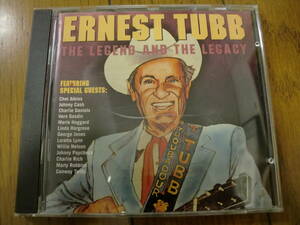 【CD】ERNEST TUBB / THE LEGEND AND THE LEGACY 1979年作　1997年　EDSEL Demon Records　ホンキートンク・カントリー