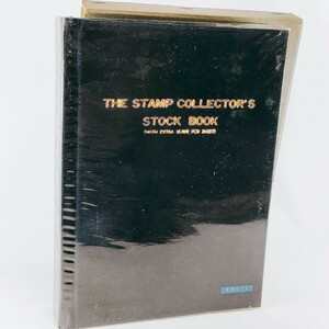 THE STAMP COLLECTOR'S STOCK BOOK 収納 ファイリング 切手ファイル アルバム ストック 本 ヴィンテージ 昭和レトロ STAMP ストックブック 