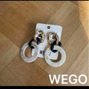 新品 WEGO イヤリング 揺れるイヤリング 三連 アクセサリー