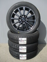 アルミホイール付!!■新品4本セットブリヂストンNEWNO■155/65R14■N-BOXN-ONEラパンデイズムーヴキャンバスアルトウェイクワゴンRタント_画像1