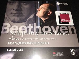 新品 廃盤 グザヴィエ・ロト ベートーヴェン 交響曲 3番 英雄 メユール 歌劇 アマゾネス 序曲 レ・シエクル Beethoven Roth Siecles