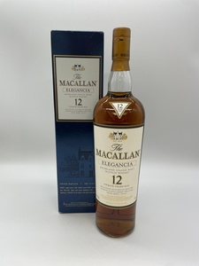 【未開栓】 MACALLAN ELEGANCIA マッカラン エレガンシア 12年　シングルモルト　1000ml 40%　箱あり　ウイスキー