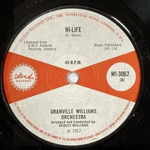 GRANVILLE WILLIAMS / HI-LIFE (7インチシングル)_画像2