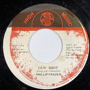 PHILLIP FRAZER / GUN SHOT (7インチシングル)