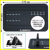 《話題》 LAMPO スマートフォン用車載ホルダー GPS用クリップホルダー iPhone 各種スマートフォン スマホスタンド ダッシュボード 滑り止め_画像5