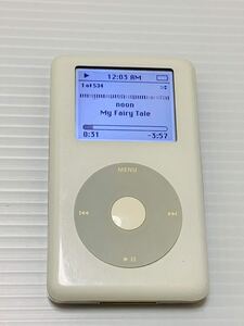 Apple アップル iPod classic アイポッド クラシック A1059 20GB 動作確認済み 固定送料価格1500