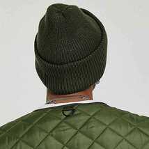 HELLY HANSEN ヘリーハンセン HHBOX ニット帽 ビーニー キャップ 帽子 カーキ 緑 ユニセックス ワンサイズ フリーサイズ_画像6