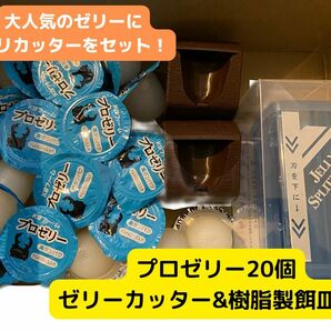 KBファーム　プロゼリー16g 20個&ゼリースプリッター1個&樹脂製餌皿2個