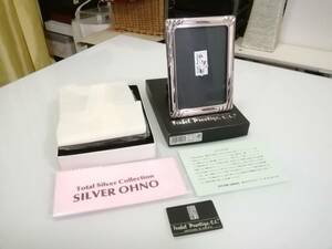 未使用保管品/横浜元町 Silver ohno シルバーオオノ フォトフレーム Total silver collection