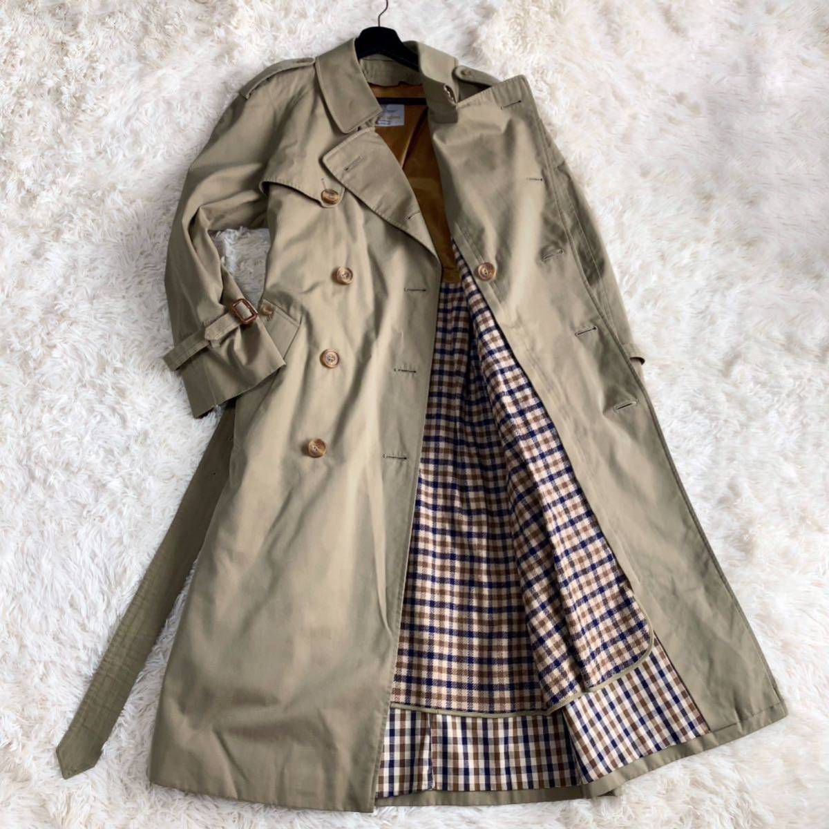 年最新ヤフオク!  aquascutum トレンチコート メンズの中古品