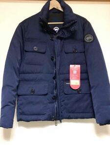  не использовался * Canada Goose CANADA GOOSE Canada Goose черный этикетка 5331M Mate Land жакет темно-синий M