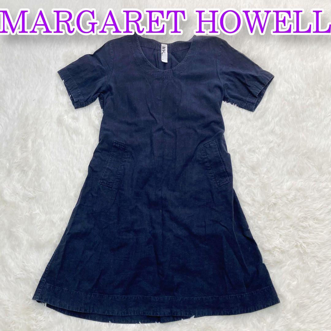 MARGARET HOWELL マーガレットハウエル DRY WOOL TWILL DRESS