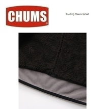 CHUMS チャムス ボンディングフリースジャケット ブラック M　CH04-1386　メンズ　アウター　フリース　アウトドア_画像2