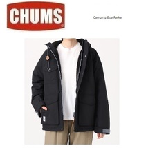 CHUMS チャムス キャンピングボアパーカー ブラック M　CH04-1384　メンズ　アウター　ジャケット　マウンテンパーカー　アウトドア_画像3