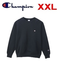 Champion チャンピオン クルーネックスウェットシャツ ネイビー XXL　C3-Y037　メンズ　トレーナー_画像1