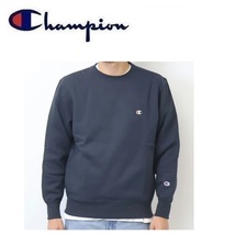 Champion チャンピオン クルーネックスウェットシャツ ネイビー XXL　C3-Y037　メンズ　トレーナー_画像3