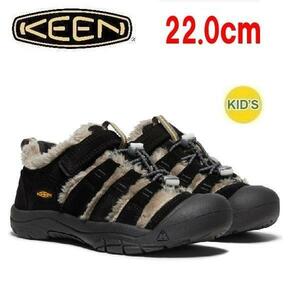 KEEN key n new port shoes big foot Kids 22.0cm 1026625 for children shoes outdoor camp 