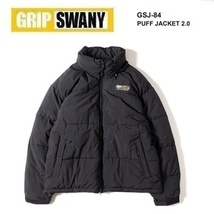 GRIP SWANY グリップスワニー パフジャケット2.0 ブラック L　GSJ-84　メンズ　化繊ジャケット　保温　アウトドア　キャンプ